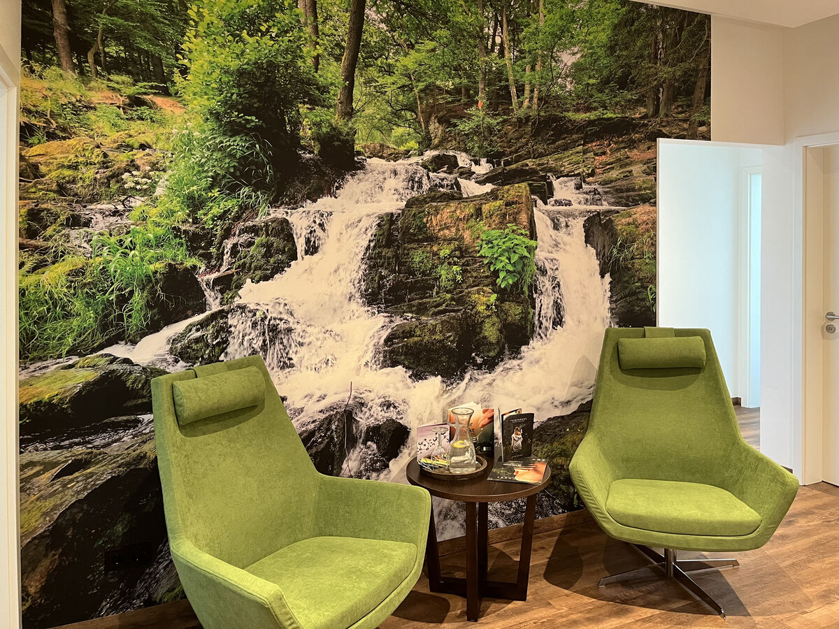 Sitzbereich der WaldOase